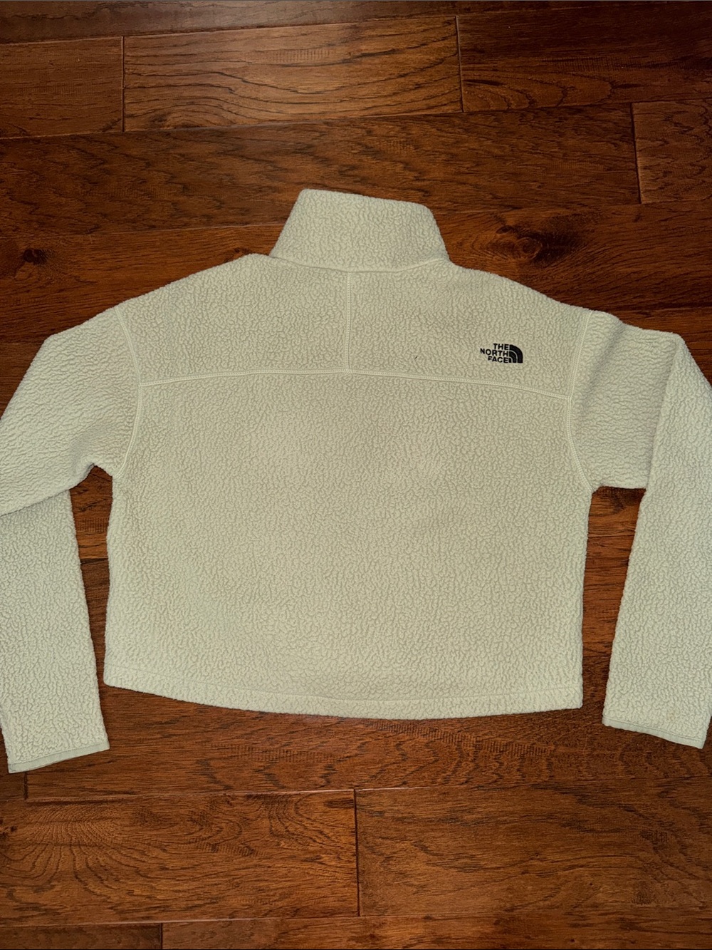 The North Face Women's Mint Green Sherpa Quarter-Zip Pullover - Picture 5 of 6